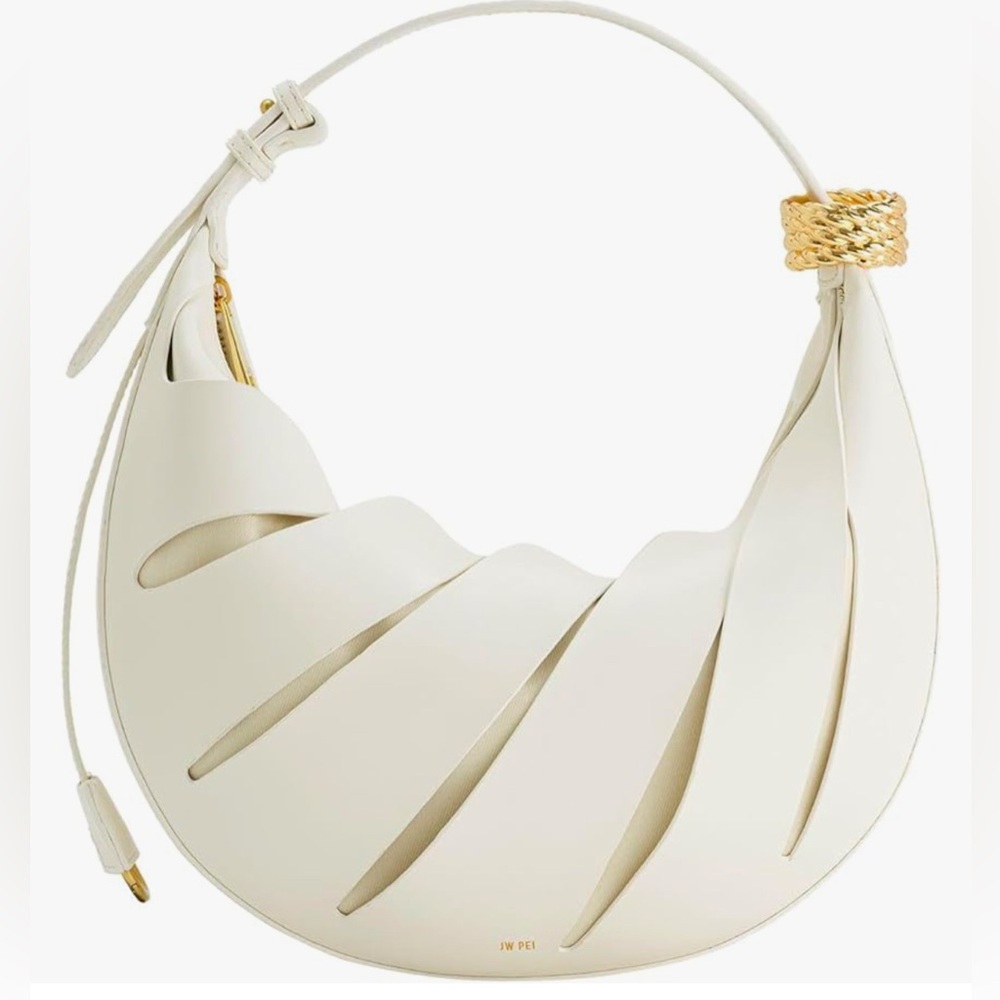 JW Pei White Sculptural Handbag
